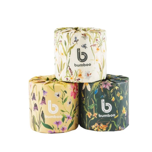 Bumboo - 3 Ply Unbleached Bamboo Toilet Roll